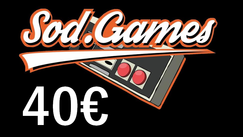 Carte Cadeau 40€ SOD GAMES