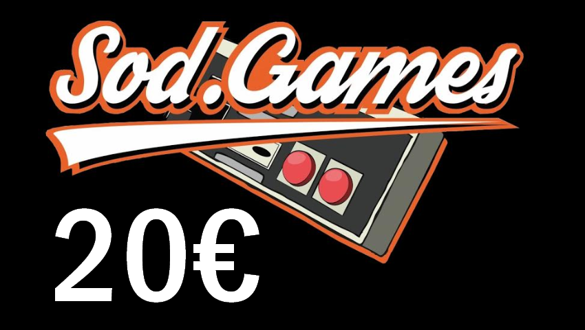 Carte Cadeau 20€ SOD GAMES
