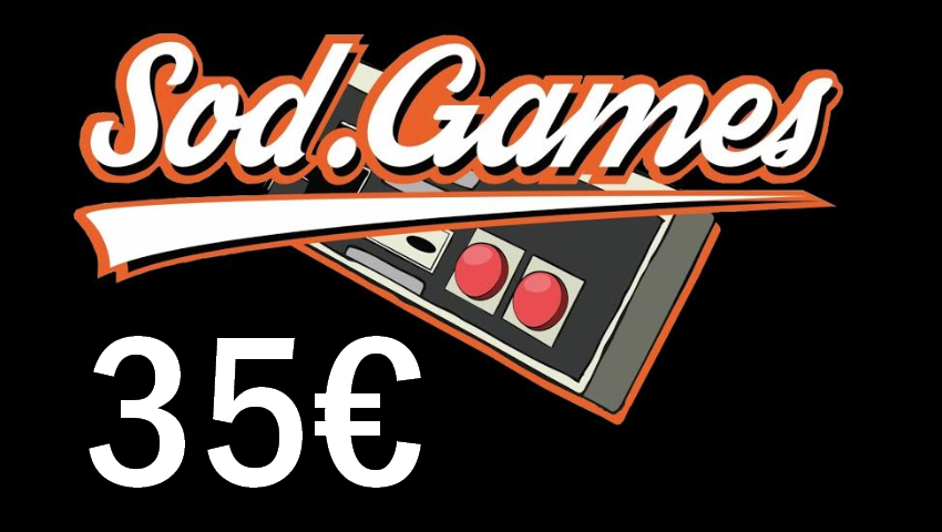 Carte Cadeau 35€ SOD GAMES