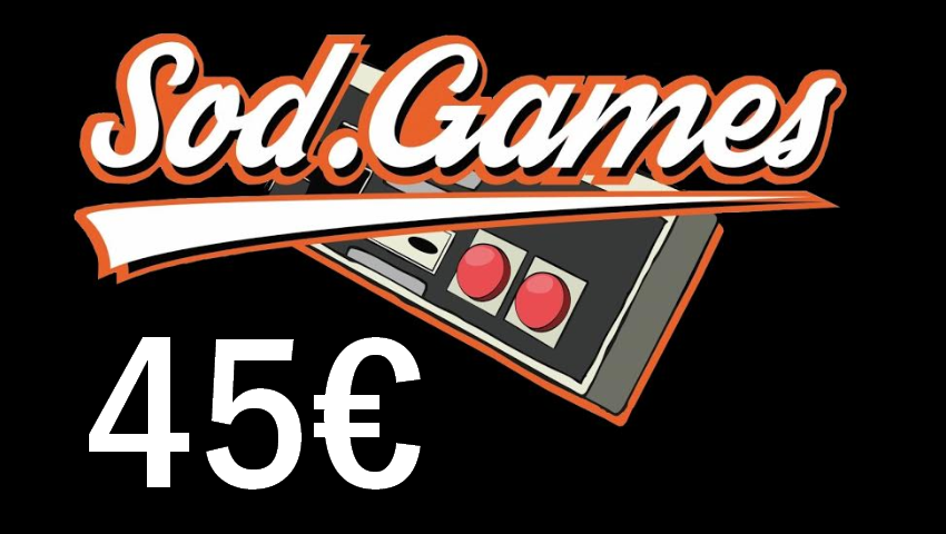 Carte Cadeau 45€ SOD GAMES