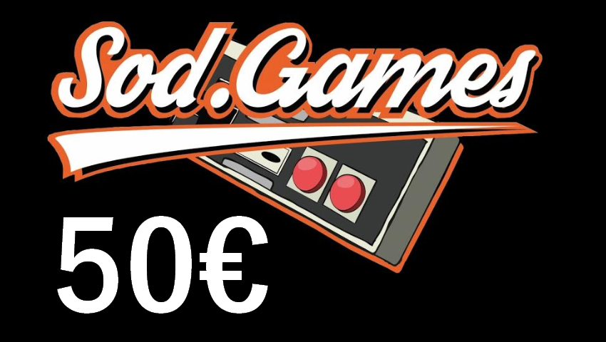Carte Cadeau 50€ SOD GAMES