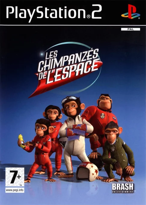 Jeu PS2 - Les chimpanzés de l'espace - Neuf