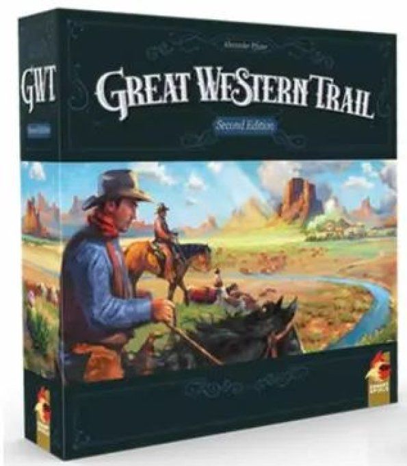 Jeu de Société Expert - Great Western Trail - Seconde édition - FR 
