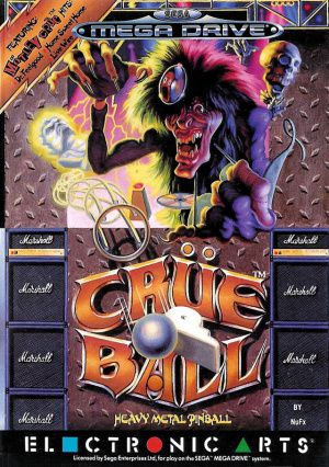 Jeu Mega Drive Pal Crue Ball Occasion 
