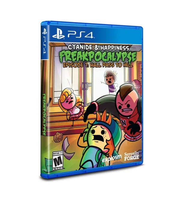 Jeu PS4 - Cyanide & Happiness Freakpocalypse Episode 1: Hall pass to hell - Limited Run - Neuf