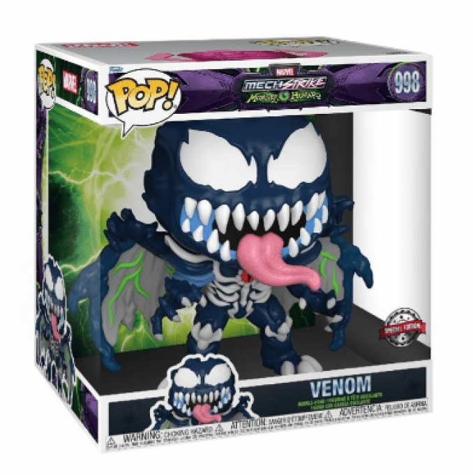 Funko POP! Jumbo: Monster Hunters- Venom w/wings (Exclusive)