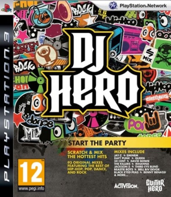 Jeu PS3 - DJ Hero - Occasion
