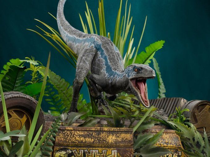 Jurassic World: Fallen kingdom - Statue Blue Deluxe - Art Scale 1/10