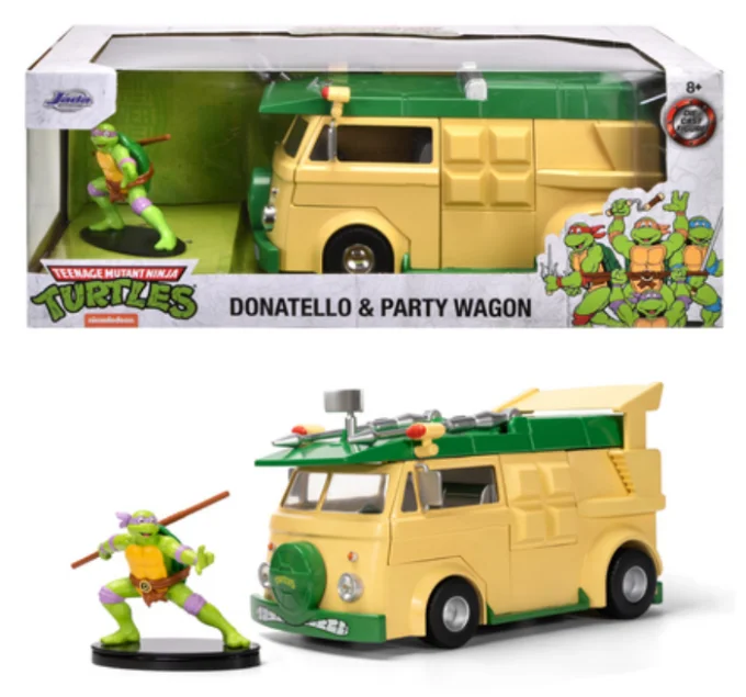 Les tortues Ninjas - Donatello & Party Wagon