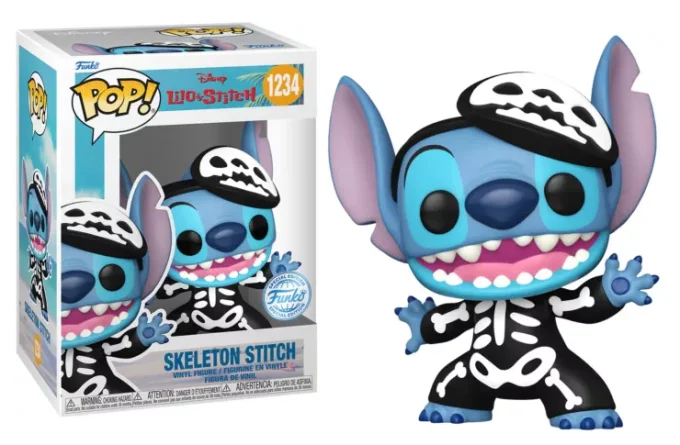 Funko POP - Lilo & Stitch - Skeleton Stitch 1234 special edition