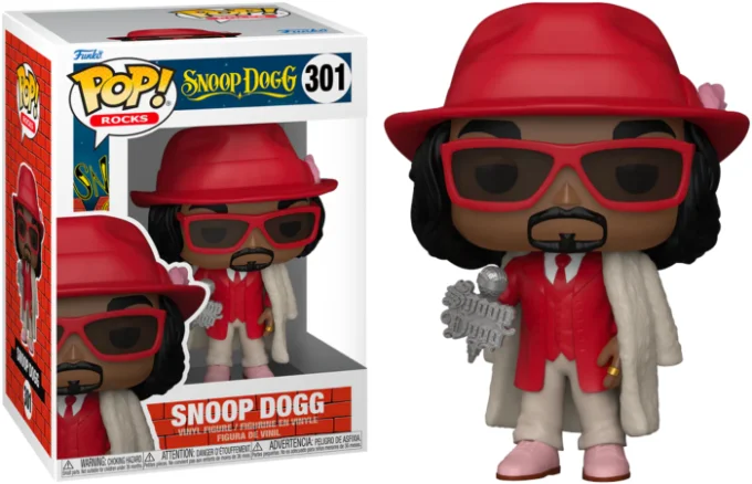 Funko Pop - Rocks - Snoop Dogg 301