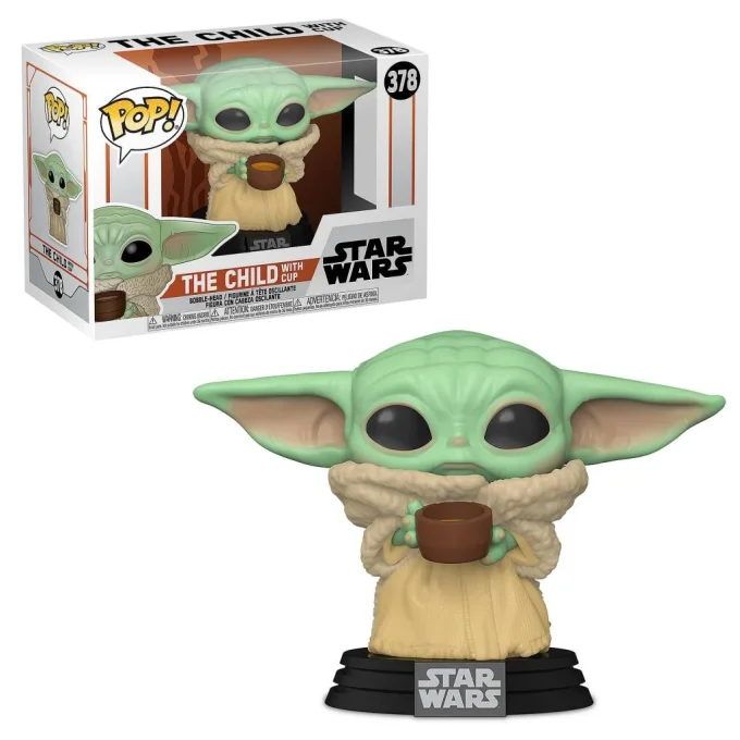 Funko Pop! - The Mandalorian - Child with Cup 378