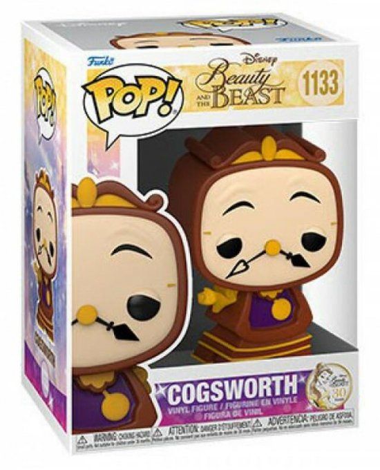 Funko Pop Beauty and the Beast - Cogsworth 1133 
