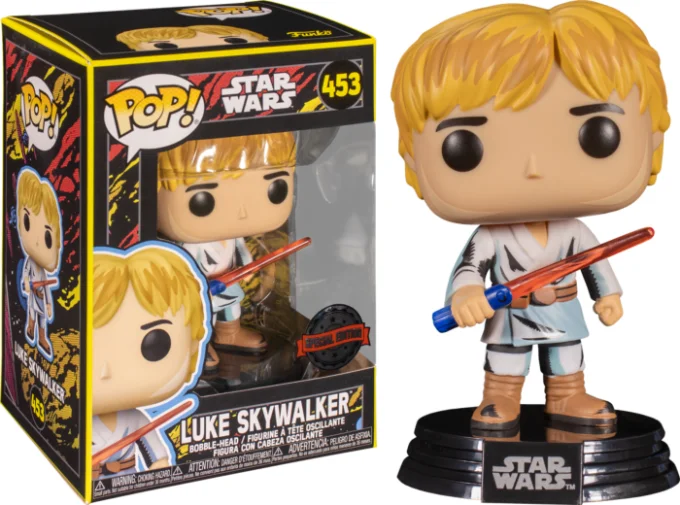 Fig Pop! - Star Wars - Luke Skywalker Retro series 453 - Special Edition