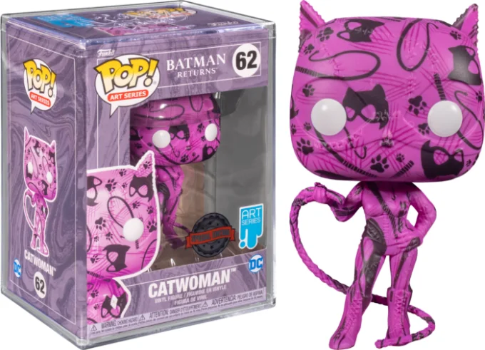 Funko Pop Batman Returns  62 - Catwoman Art series special edition