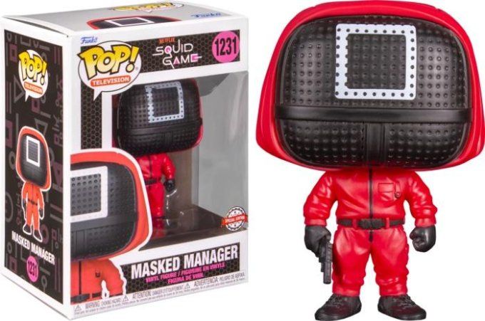 Funko Pop! - Squid Game - Red Soldier Mask manager 1231 - Special Edition