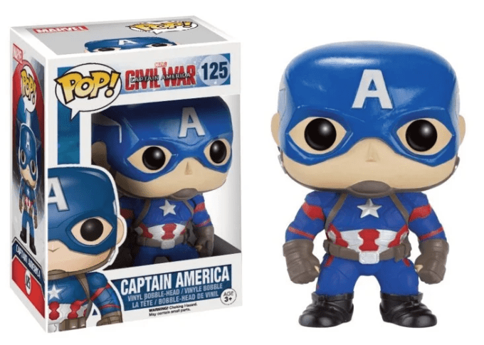 Funko Pop - Marvel Civil Wars - Captain America 125