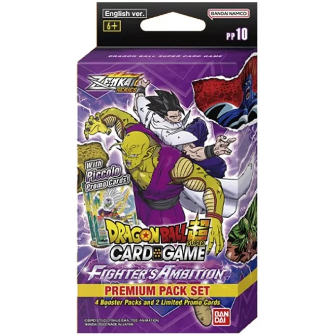 Dragon Ball Card Game - Fighter's Ambition - Premium Pack Set - PP10 - FR
