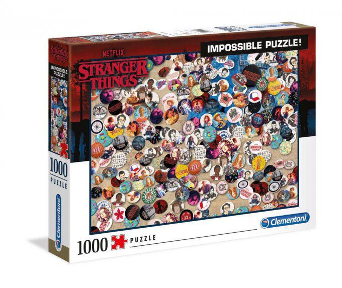 STRANGER THINGS - IMPOSSIBLE BUTTONS - PUZZLE 1000P