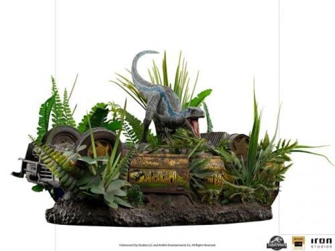 Jurassic World: Fallen kingdom - Statue Blue Deluxe - Art Scale 1/10