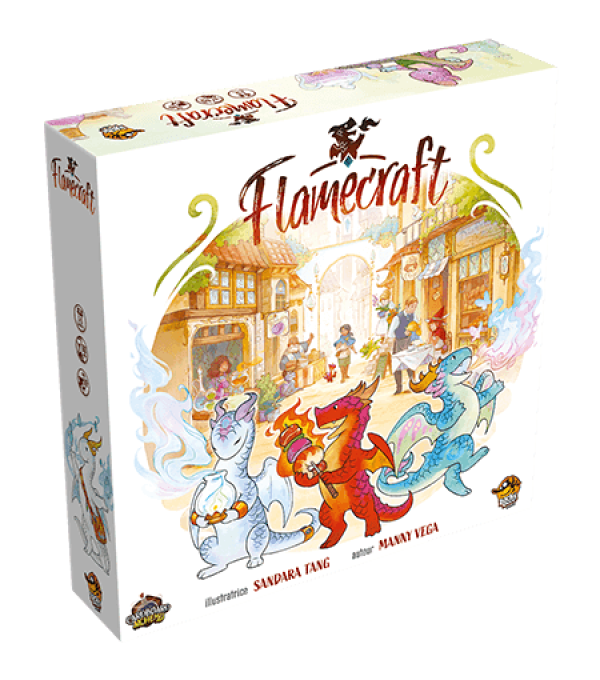 Jeu de société Familial - Flamecraft - Edition Deluxe - FR