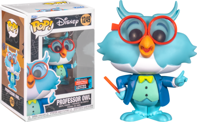 Funko POP Disney - Professor Owl 1249 2022 Fall Convention