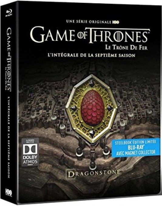 Blu-Ray Disc - Games of Thrones - intégrale de la septième saison - Steelbook édition limitée - Neuf