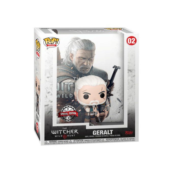 Funko Pop Games 02 - The witcher 3 wild hunt - Geralt cover