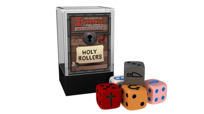 The Binding of Isaac: Four souls - Dice set - holly Rollers
