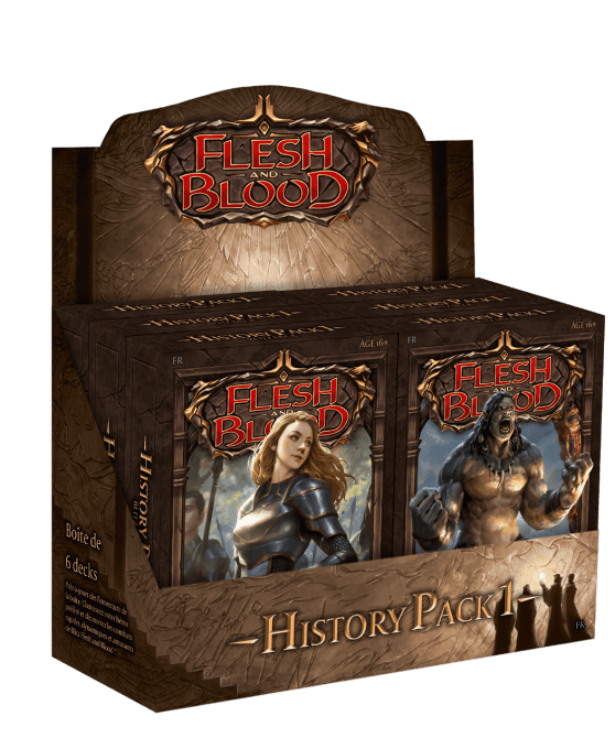 Flesh and Blood - Blitz Decks History Pack I - Héros variés - FR