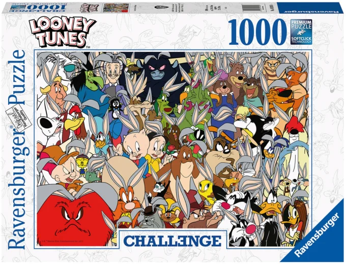 Puzzle - Looney Tunes - Challenge 1000pcs
