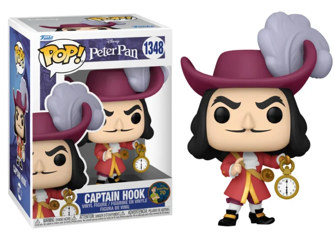 Funko Pop! - Disney - Captain Hook / Capitaine Crochet 1348