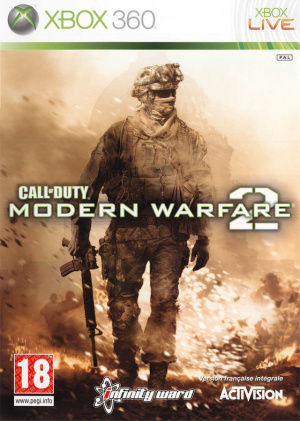 Jeu XBOX 360 Call of Duty Modern Warfare 2