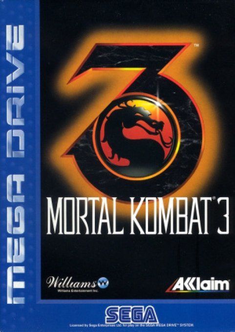 Jeu Megadrive - Mortal Kombat 3 - Occasion