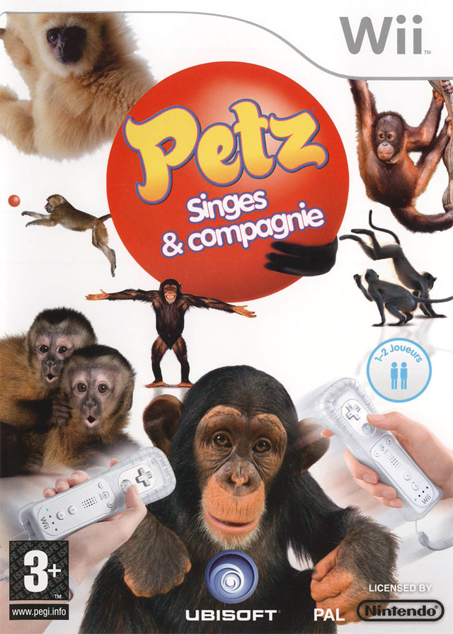 Jeu Wii Petz Singes & Compagnie