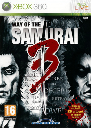 Jeu XBOX 360 Way Of the Samurai 3 