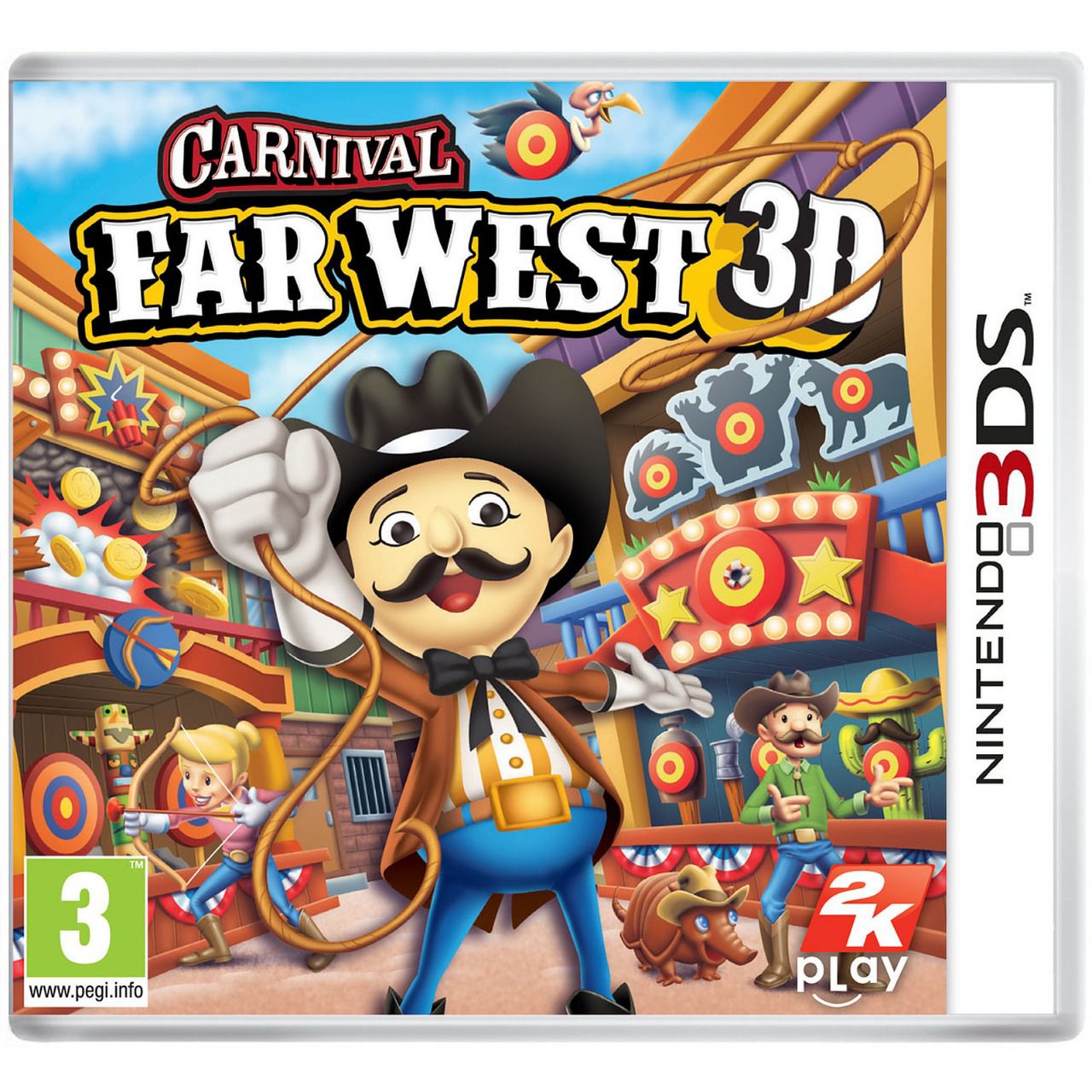 Jeu 3DS Carnival Far West Occasion 