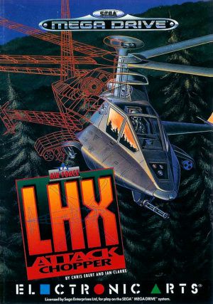 Jeu Mega Drive Pal LHX Attack Chopper Occasion
