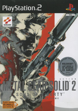 Jeu PS2 Metal Gear Solid 2 sons of liberty FR