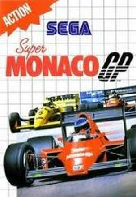 Jeu Master System Super Monaco Gp - En Loose