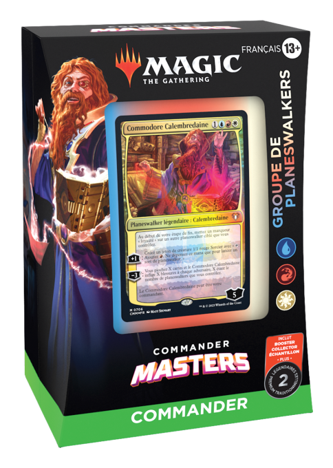 Magic: The Gathering - Commander Masters - Decks Commander - FR - Deck au choix 