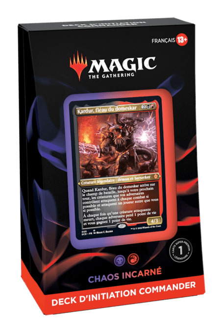 Magic the Gathering - Decks d'initiation Commander - Decks variés