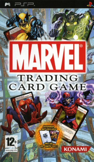 Jeu PSP Marvel Trading Card Game 