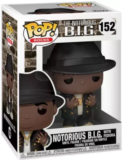 Funko POP The Notorious B.I.G. 152 - Notorious B.I.G. with fedora