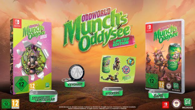 Jeu Switch Oddworld : Munch's oddysee limited edition