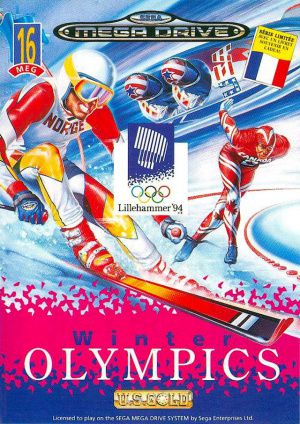 Jeu Mega Drive Pal Winter Olympics : Lillehammer '94 Occasion 