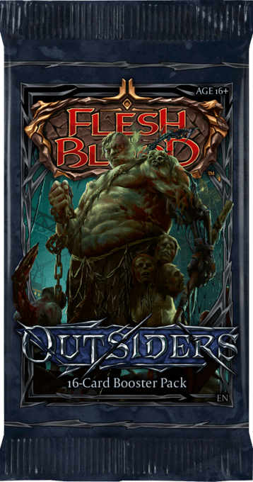 Flesh and blood - Outsiders - Booster  - EN 