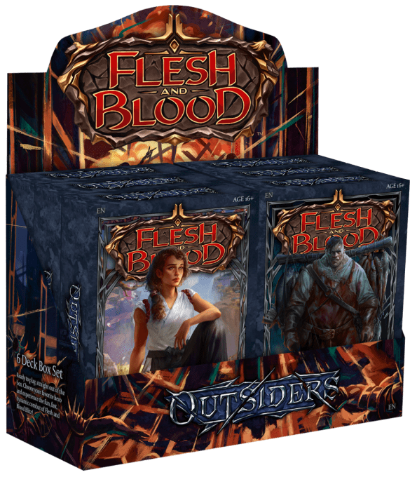 Flesh and blood - Outsiders - Lot de 6 decks de Blitz différents - EN - Précommande