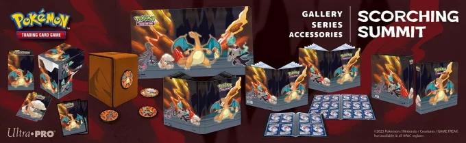 Deckbox / Boîte à deck - Ultra PRO - Pokémon - Gallery Series Scorcing Summit - Précommande