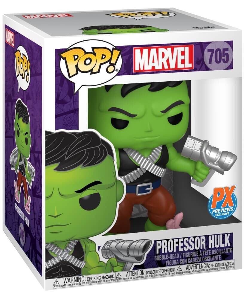 Funko Pop Professor Hulk Limited Glow Marvel 705 Special Edition